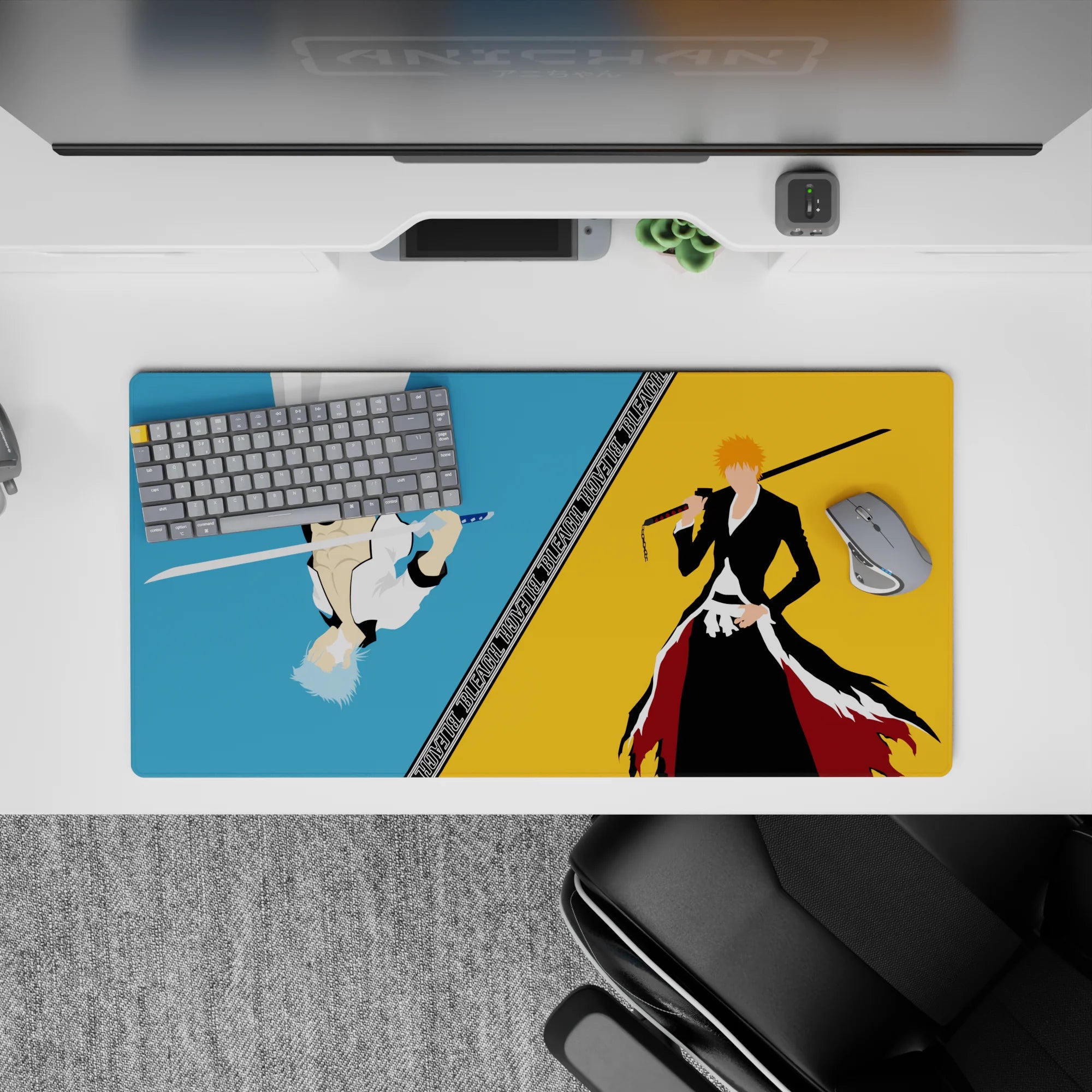 Bleach - Anime Mouse Pad and Desk Pad - Duality of Battle - AniChan