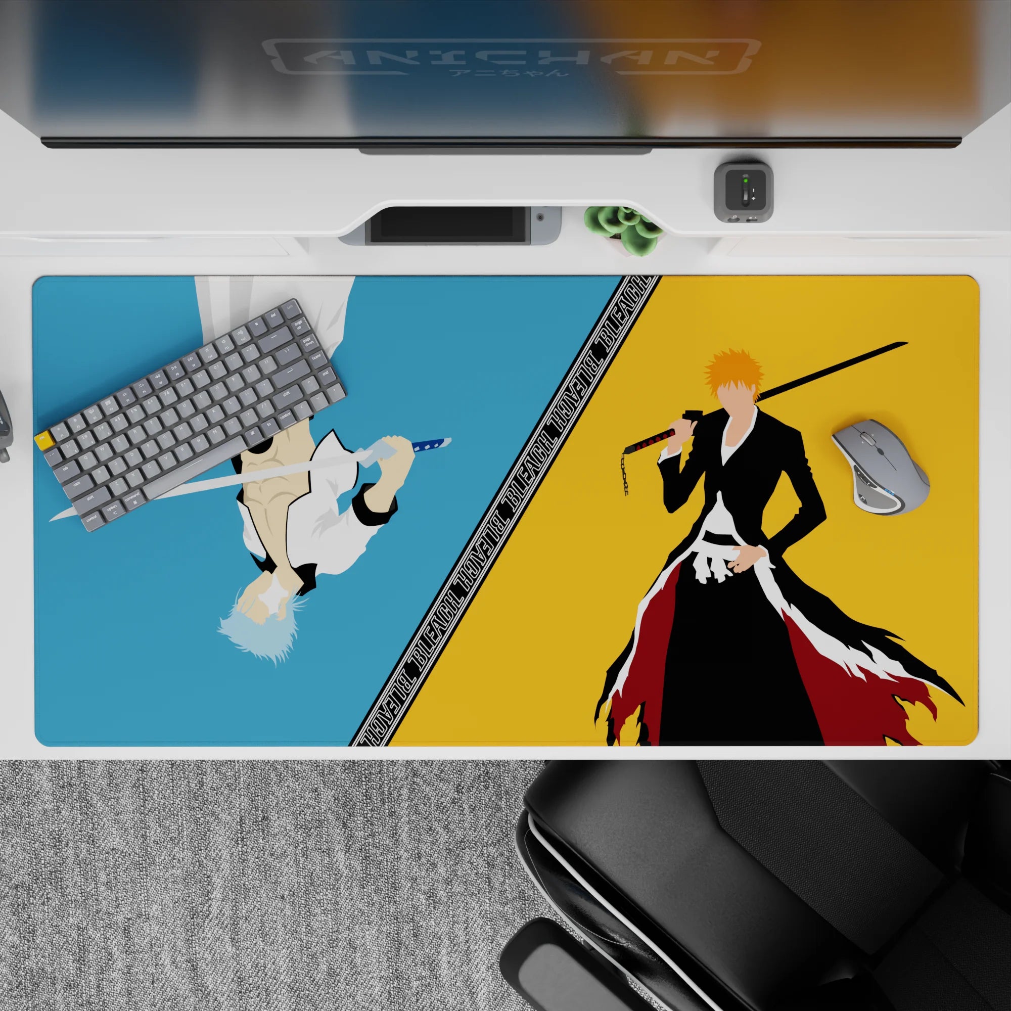 Bleach - Anime Mouse Pad and Desk Pad - Duality of Battle - AniChan