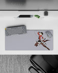 Attack on Titan - Anime Mouse Pad and Desk Pad - Levi's Aerial Strike - AniChan