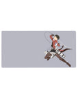 Attack on Titan - Anime Mouse Pad and Desk Pad - Levi's Aerial Strike - AniChan