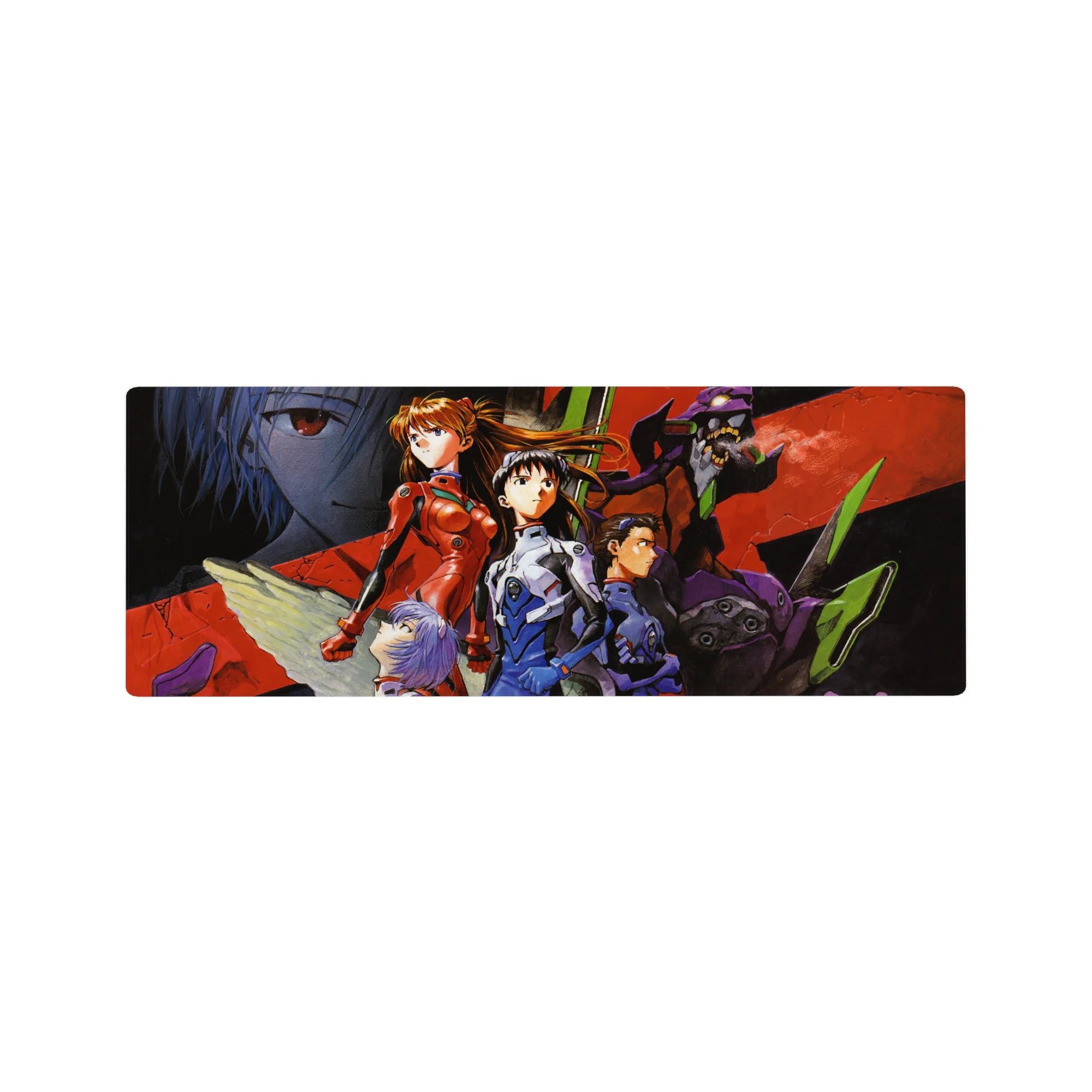 Evangelion - Anime Mouse Pad and Desk Pad - Warrior’s Resolve - AniChan