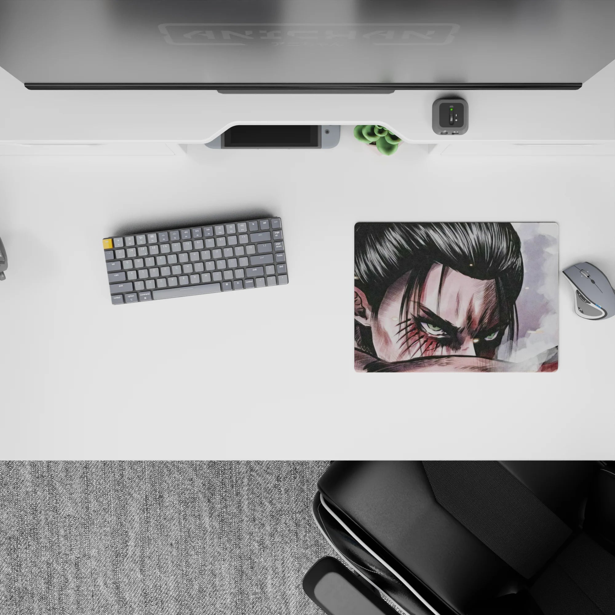 Attack on Titan - Anime Mouse Pad and Desk Pad - Eren’s Wrath - AniChan