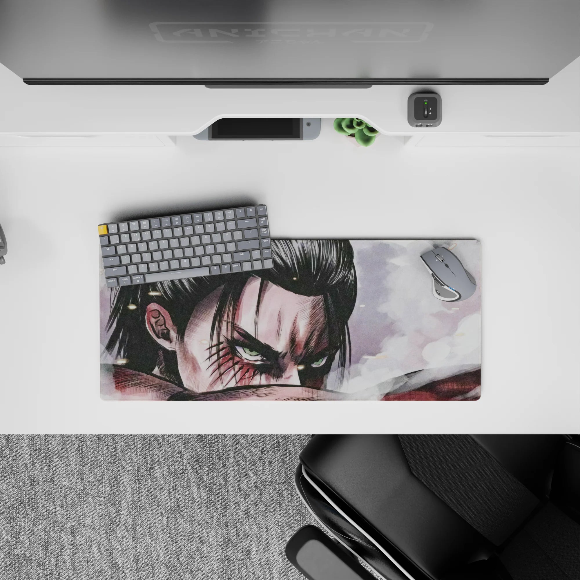 Attack on Titan - Anime Mouse Pad and Desk Pad - Eren’s Wrath - AniChan