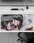 Attack on Titan - Anime Mouse Pad and Desk Pad - Eren’s Wrath - AniChan