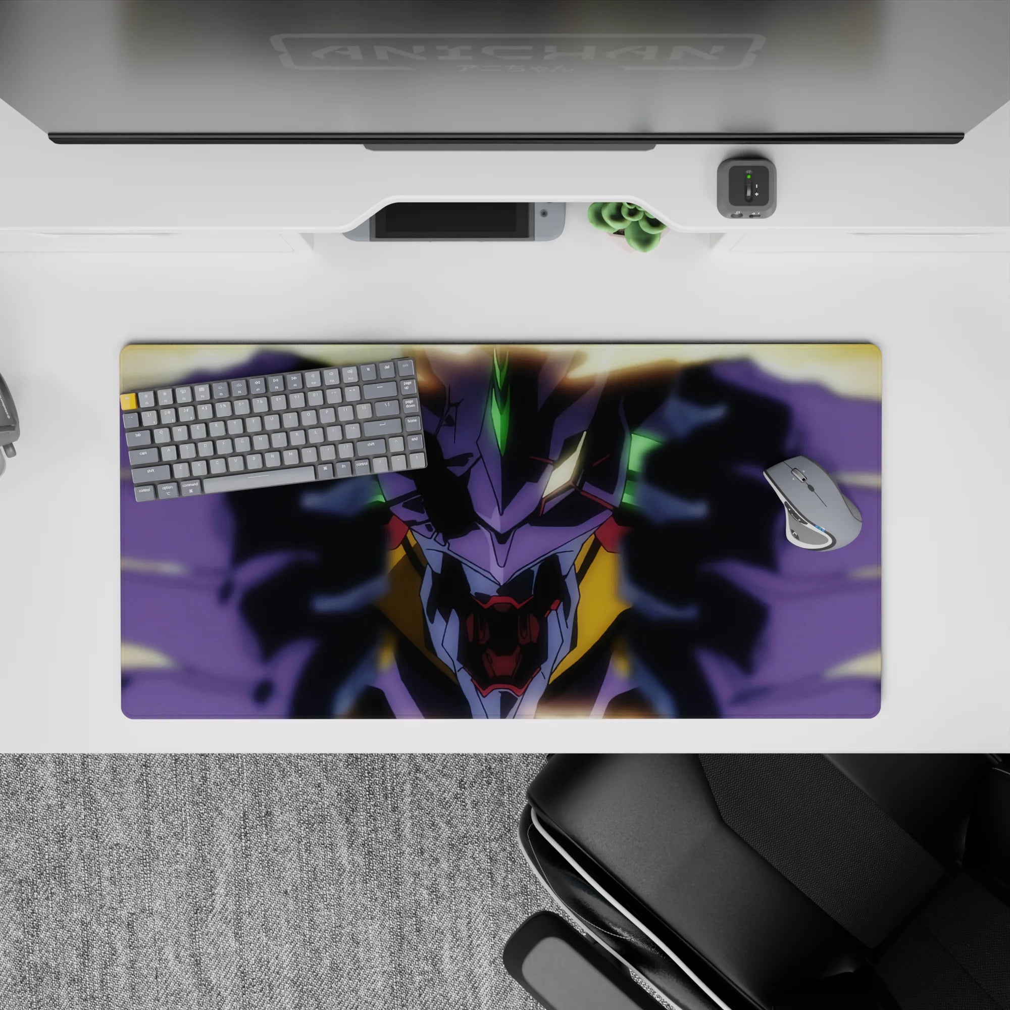 Evangelion - Anime Mouse Pad and Desk Pad - Awakened Fury - AniChan