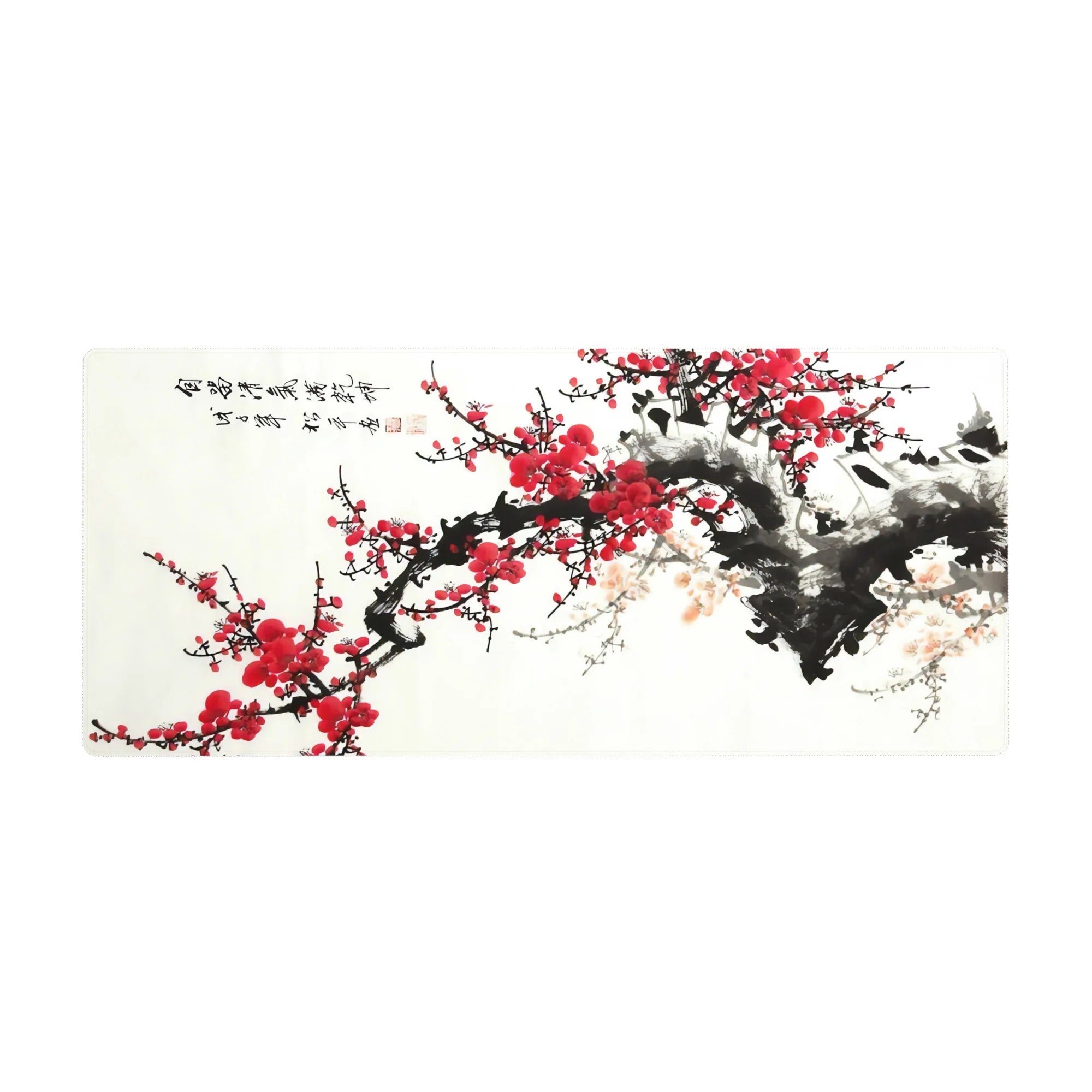 Zen-Japan Deskmat | Mousepad | Deskpad - Winter Bloom - AniChan