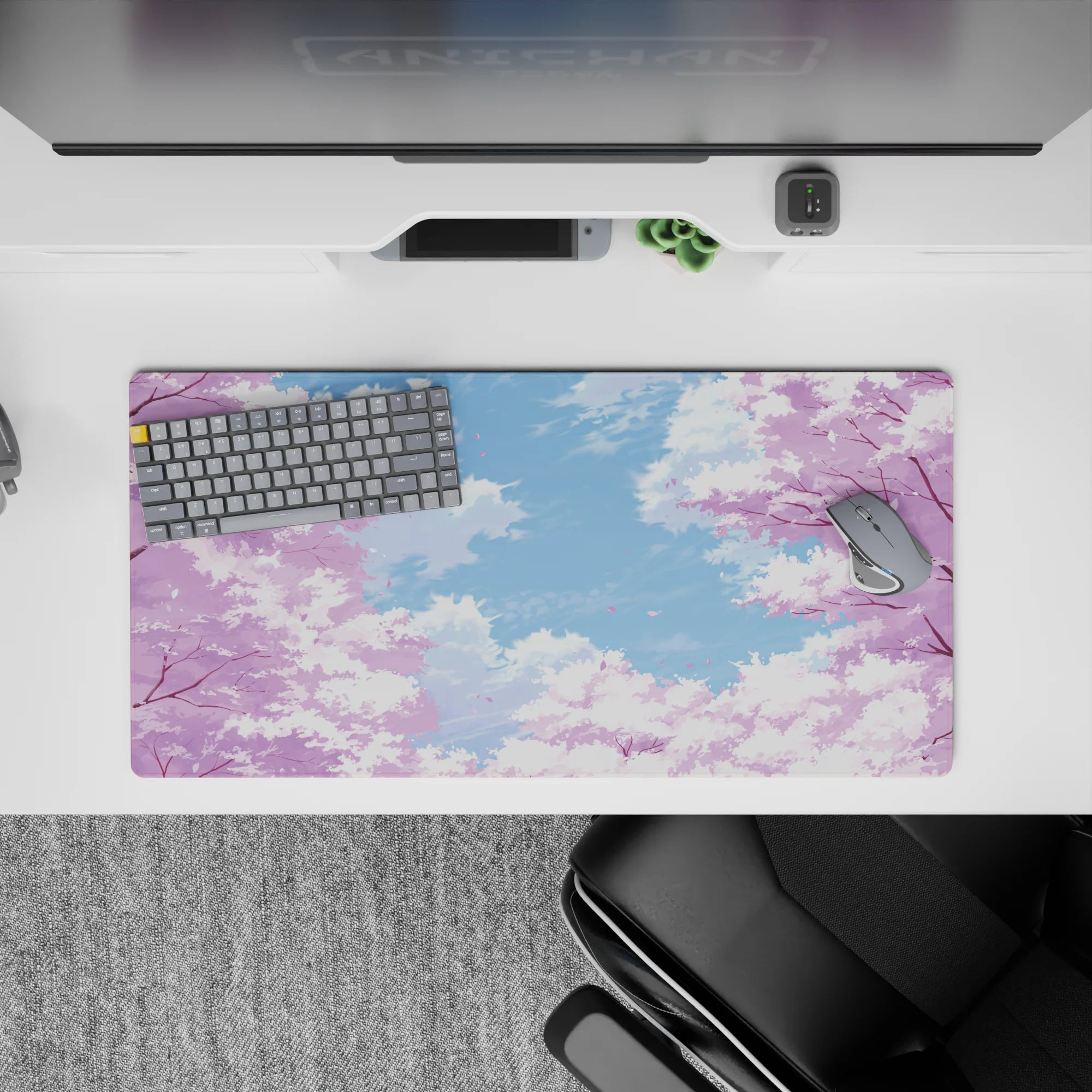 Zen-Japan Deskmat | Mousepad | Deskpad - Blossom Breeze - AniChan