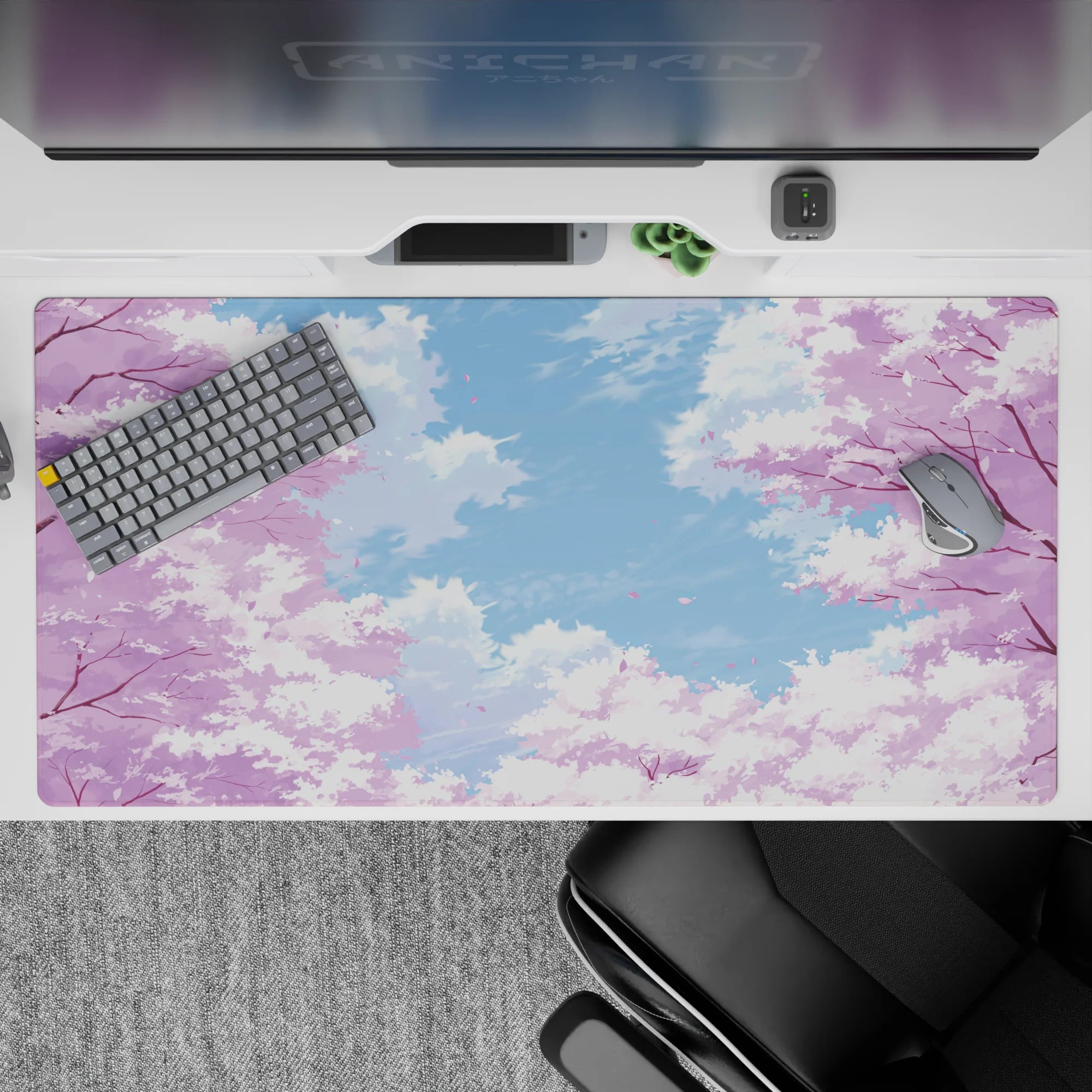 Zen-Japan Deskmat | Mousepad | Deskpad - Blossom Breeze - AniChan