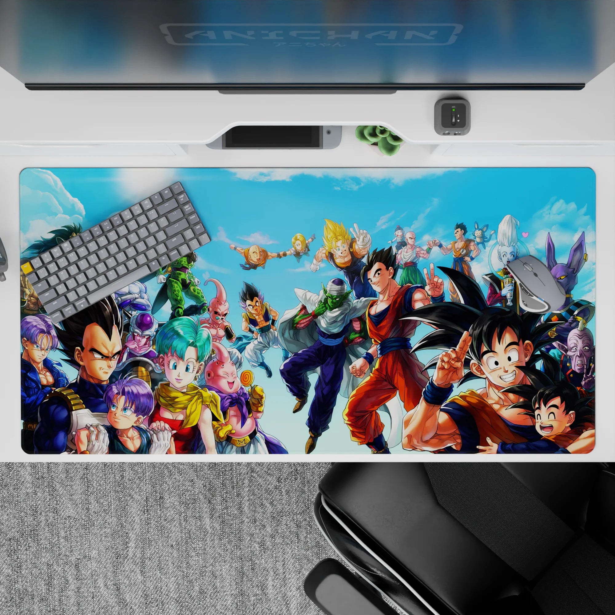 Dragon Ball Deskmat | Mousepad | Deskpad - Family Legends - AniChan