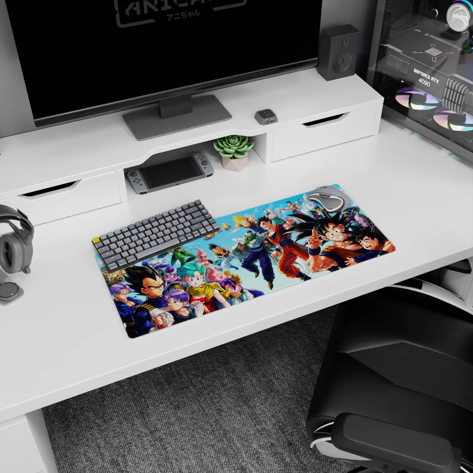 Dragon Ball Deskmat | Mousepad | Deskpad - Family Legends - AniChan