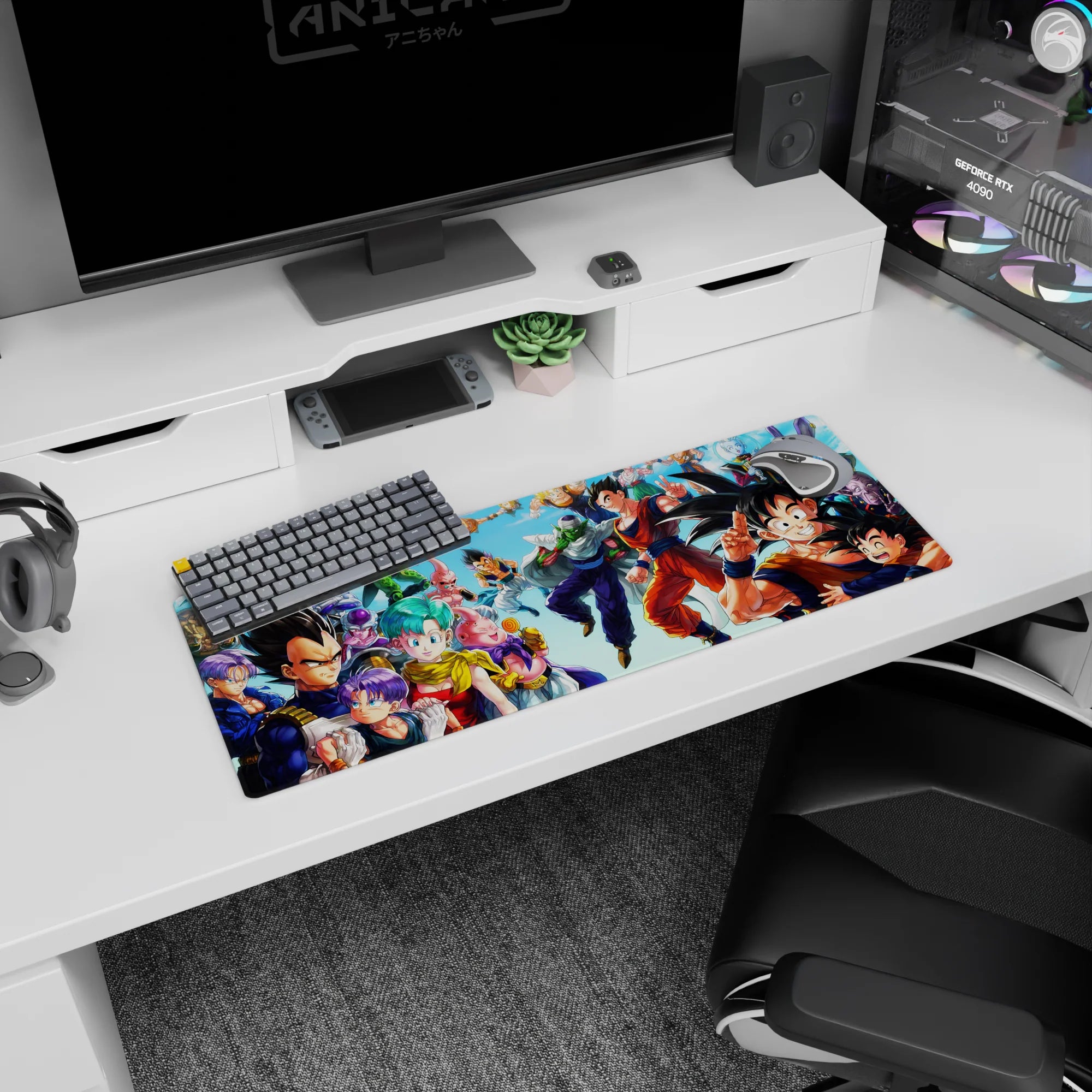 Dragon Ball Deskmat | Mousepad | Deskpad - Family Legends - AniChan