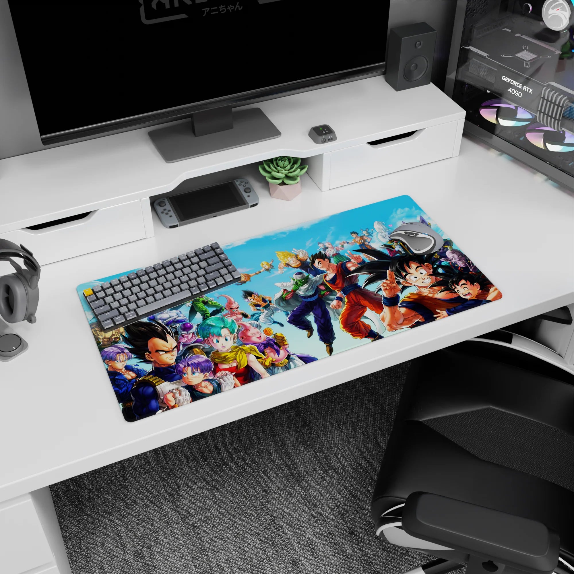 Dragon Ball Deskmat | Mousepad | Deskpad - Family Legends - AniChan