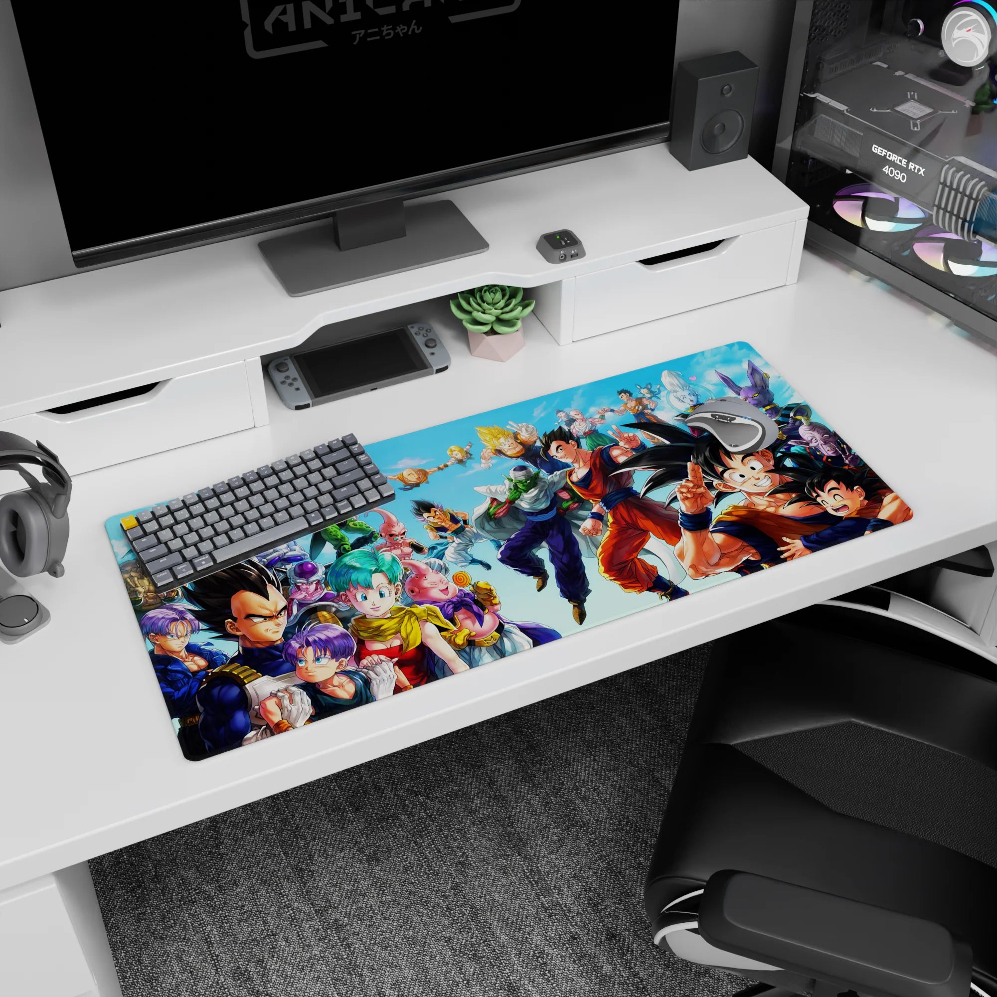 Dragon Ball Deskmat | Mousepad | Deskpad - Family Legends - AniChan