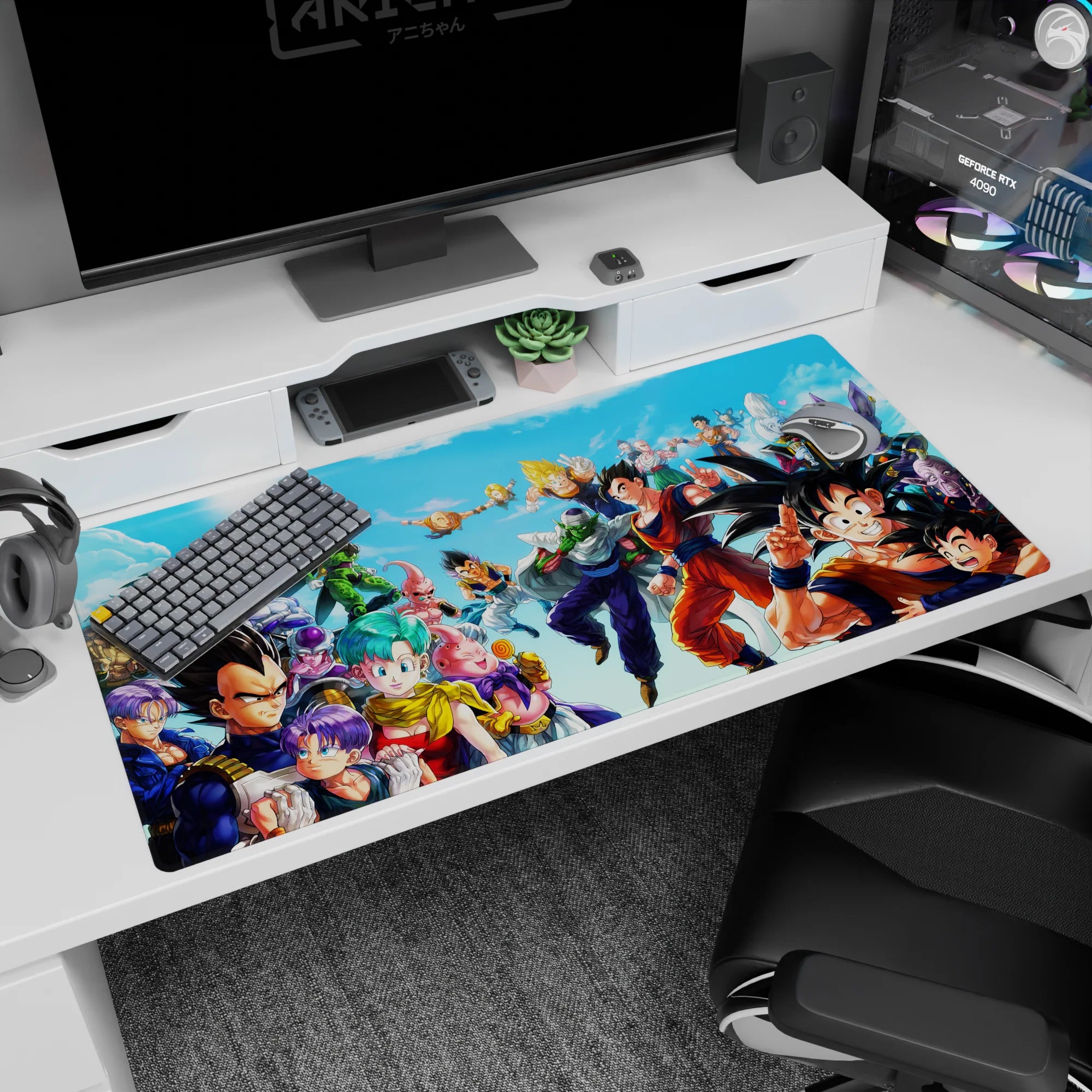 Dragon Ball Deskmat | Mousepad | Deskpad - Family Legends - AniChan