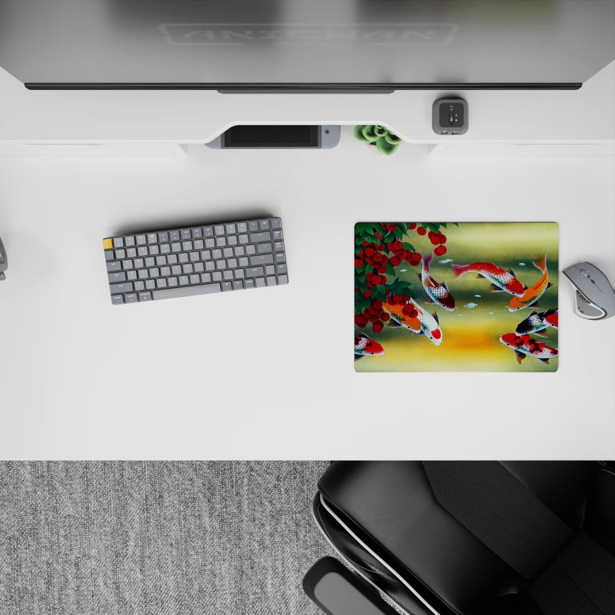 Zen-Japan Deskmat | Mousepad | Deskpad - Koi Tranquility - AniChan