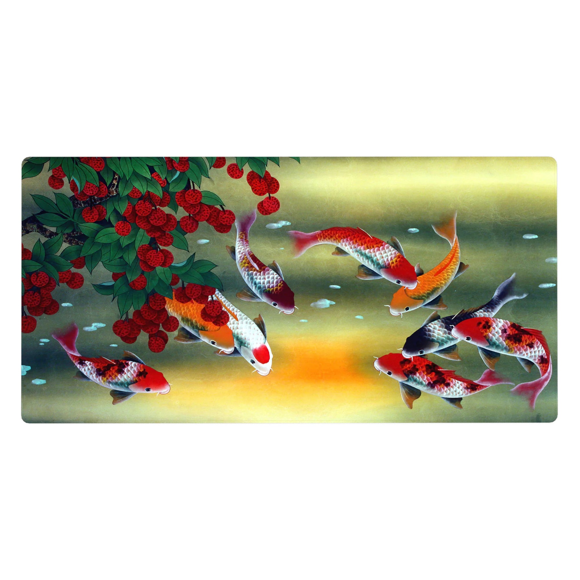 Zen-Japan Deskmat | Mousepad | Deskpad - Koi Tranquility - AniChan