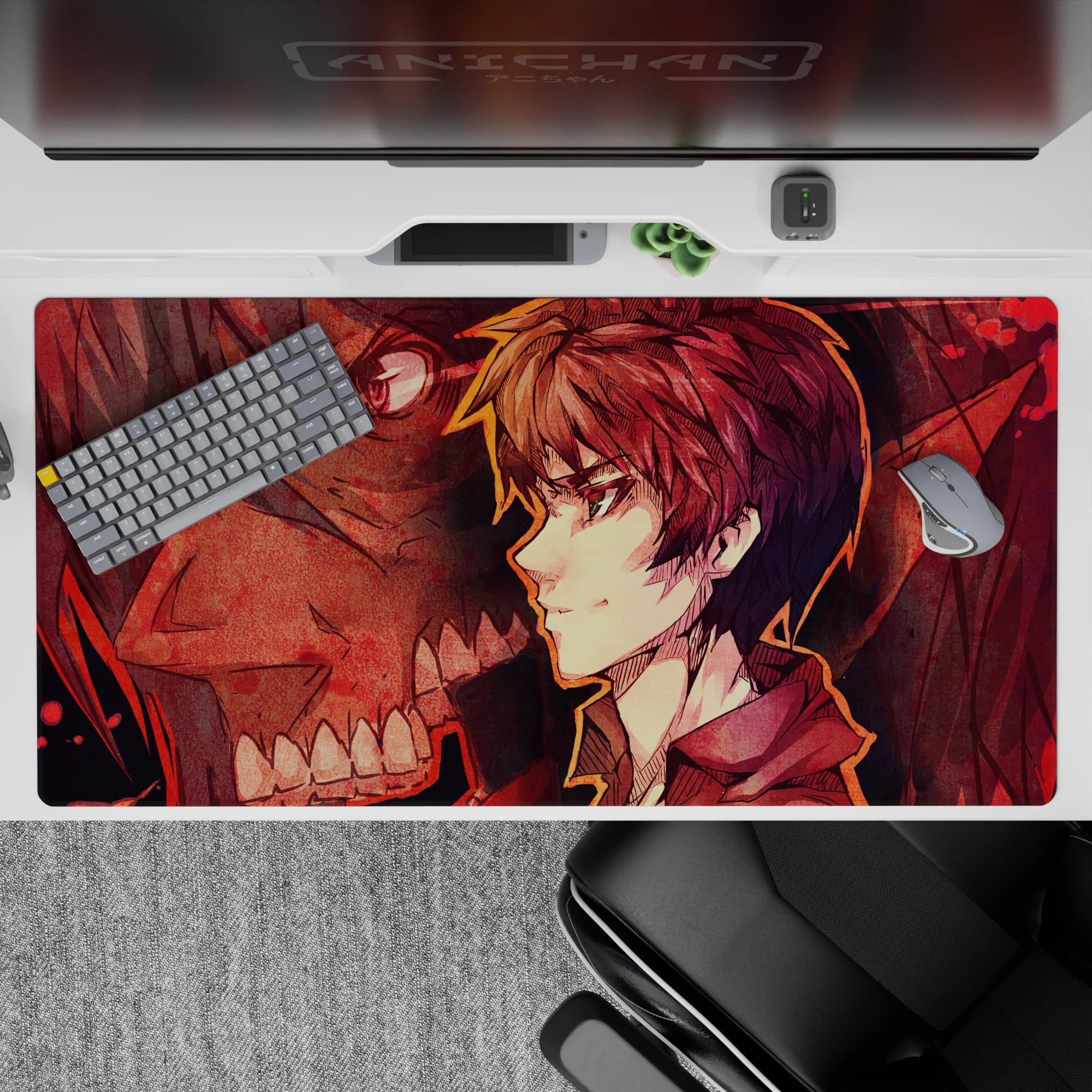 Attack on Titan - Anime Mouse Pad and Desk Pad - Eren’s Titan Awakening - AniChan