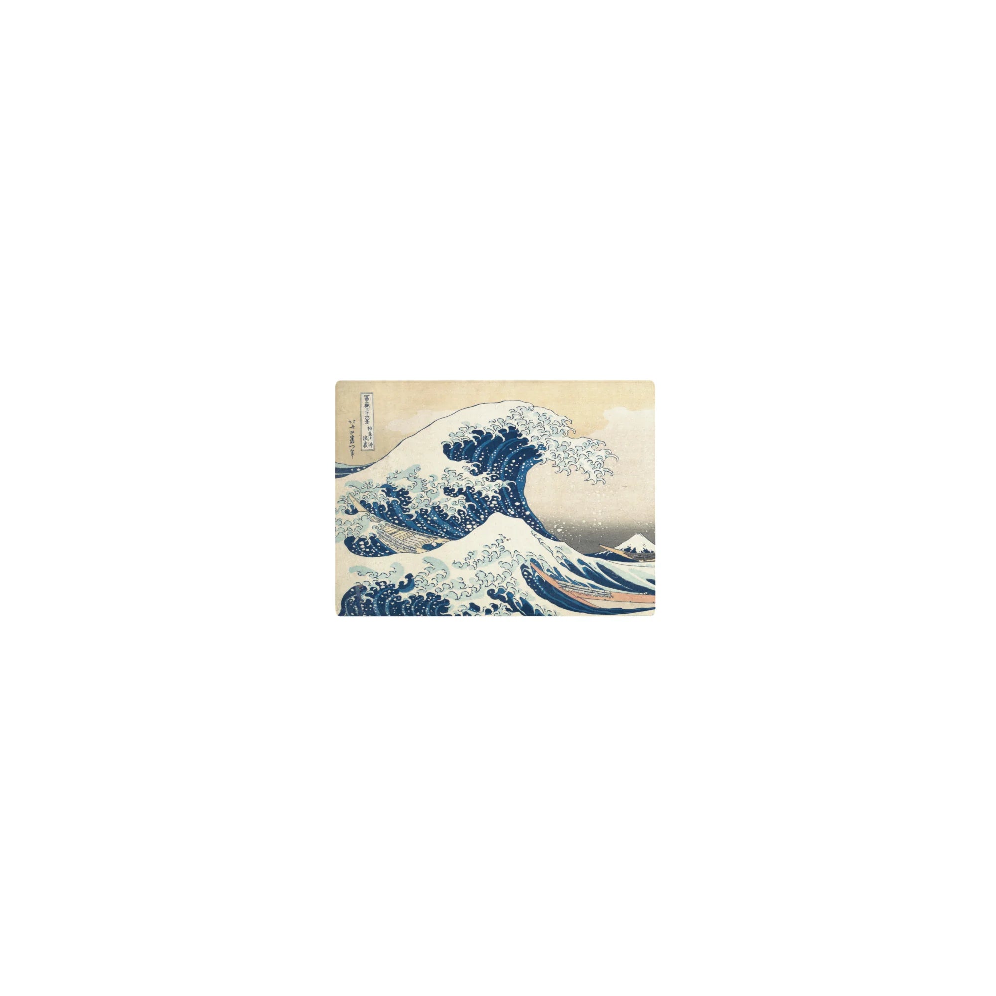 Zen-Japan Deskmat | Mousepad | Deskpad - Great Wave Harmony - AniChan