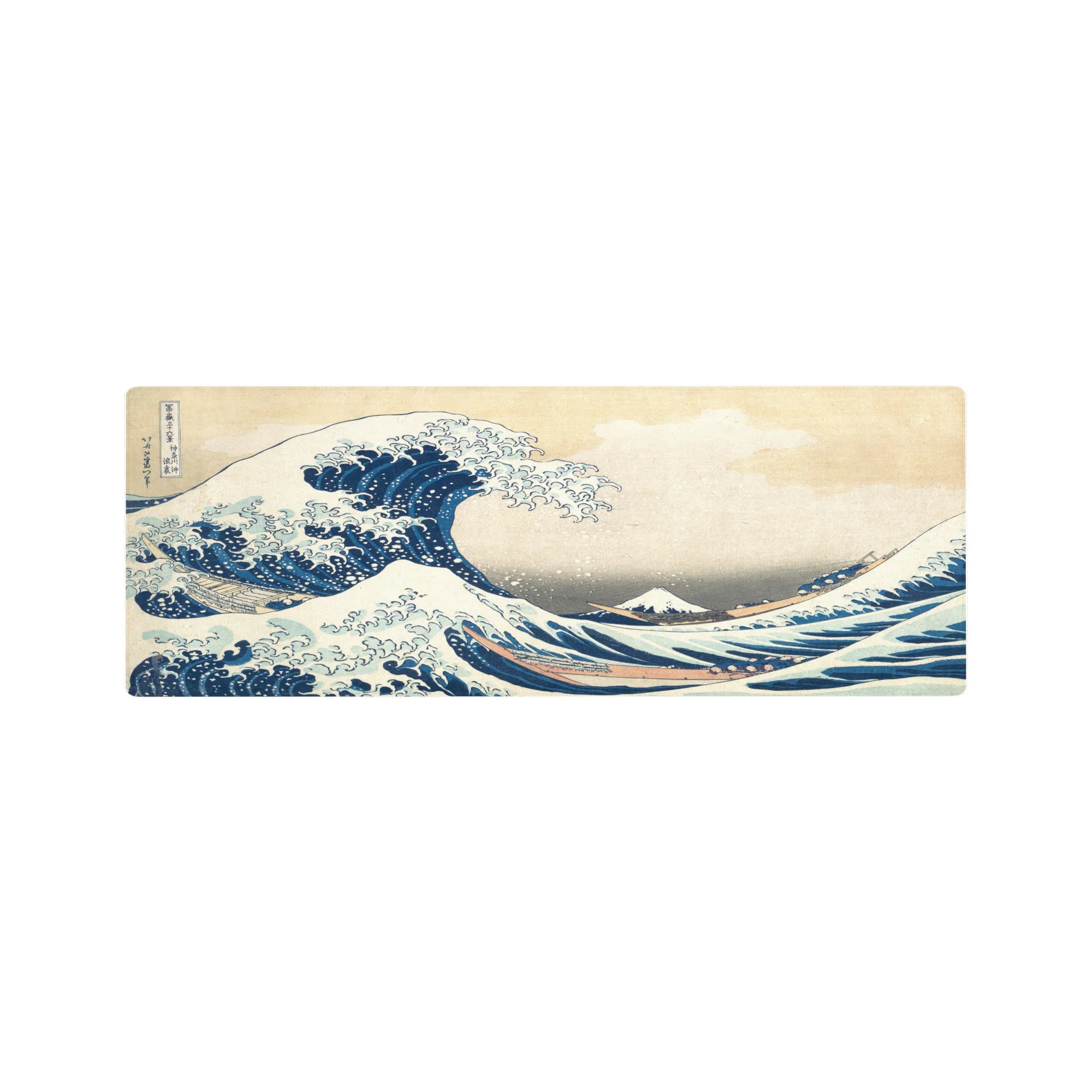 Zen-Japan Deskmat | Mousepad | Deskpad - Great Wave Harmony - AniChan