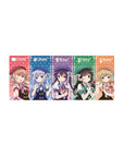 28x12 inches anime girl mouse pad with café poster lineup of Cocoa, Chino, Rize, Chiya, Syaro.