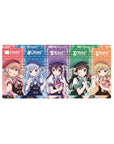 32x16 inches anime girl mouse pad with café poster lineup of Cocoa, Chino, Rize, Chiya, Syaro.