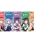 Is the Order a Rabbit? café poster lineup anime girl desk pad, 40x20 inches.