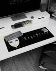 32x12 inches Ergo Proxy mouse pad featuring Re-L Mayer staring forward, pale skin and intense gaze.