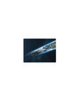 Earth in orbit galaxy design classic mouse pad, 14x10 inches, with stars and glowing planetary edge.