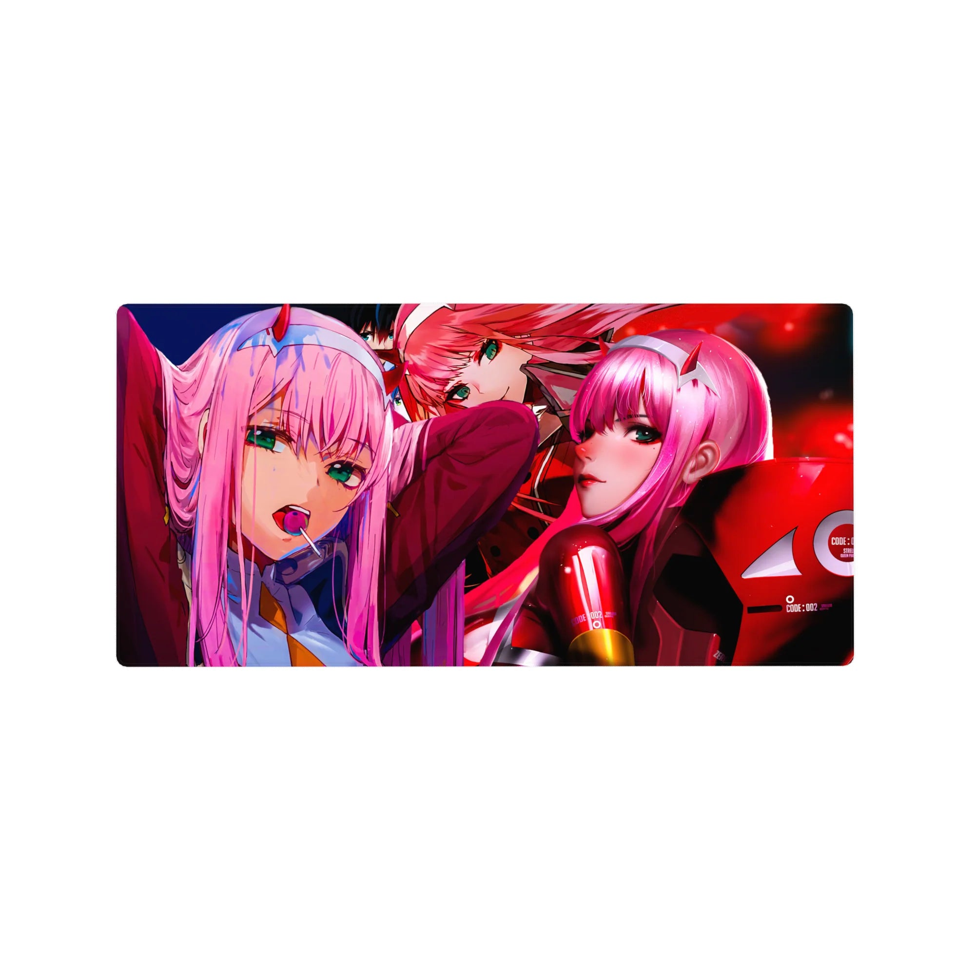 Darling In The Franxx - Anime Mouse Pad and Desk Pad - Crimson Authority - AniChan