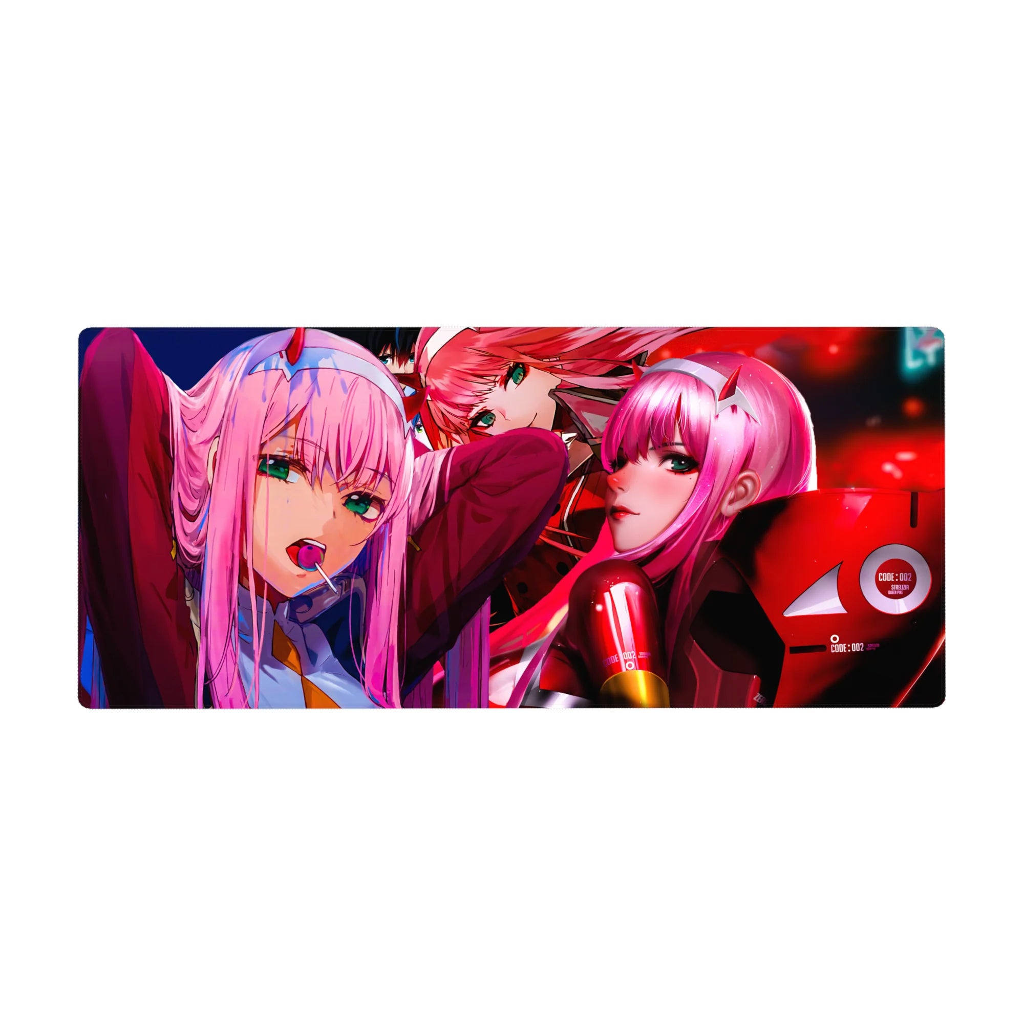 Darling In The Franxx - Anime Mouse Pad and Desk Pad - Crimson Authority - AniChan