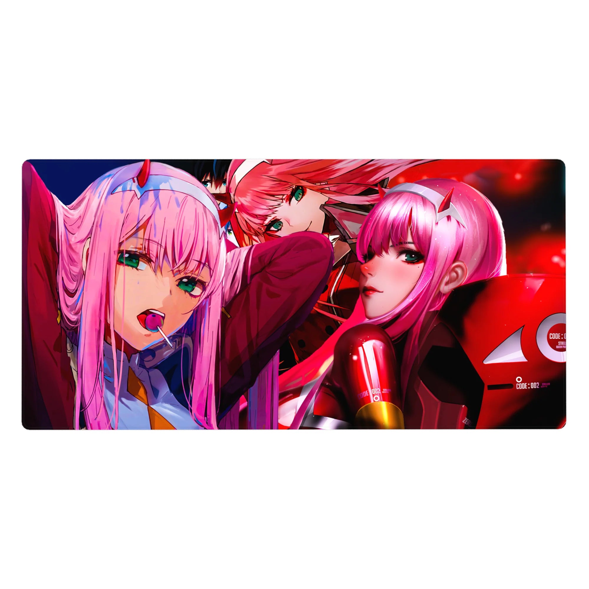 Darling In The Franxx - Anime Mouse Pad and Desk Pad - Crimson Authority - AniChan