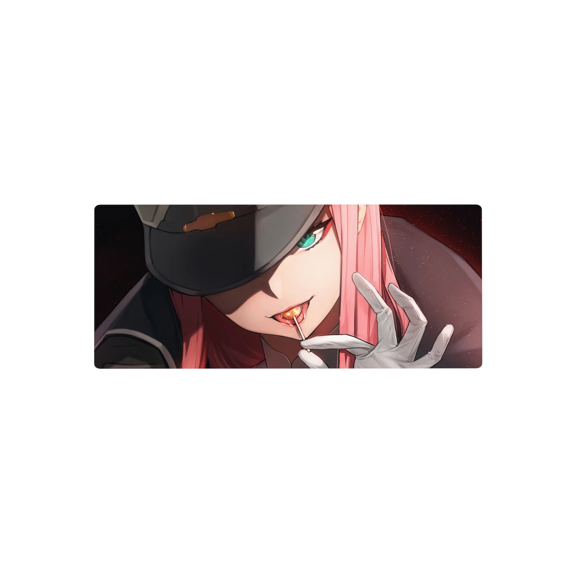 Darling In The Franxx - Anime Mouse Pad and Desk Pad - Commander&#39;s Glare - AniChan