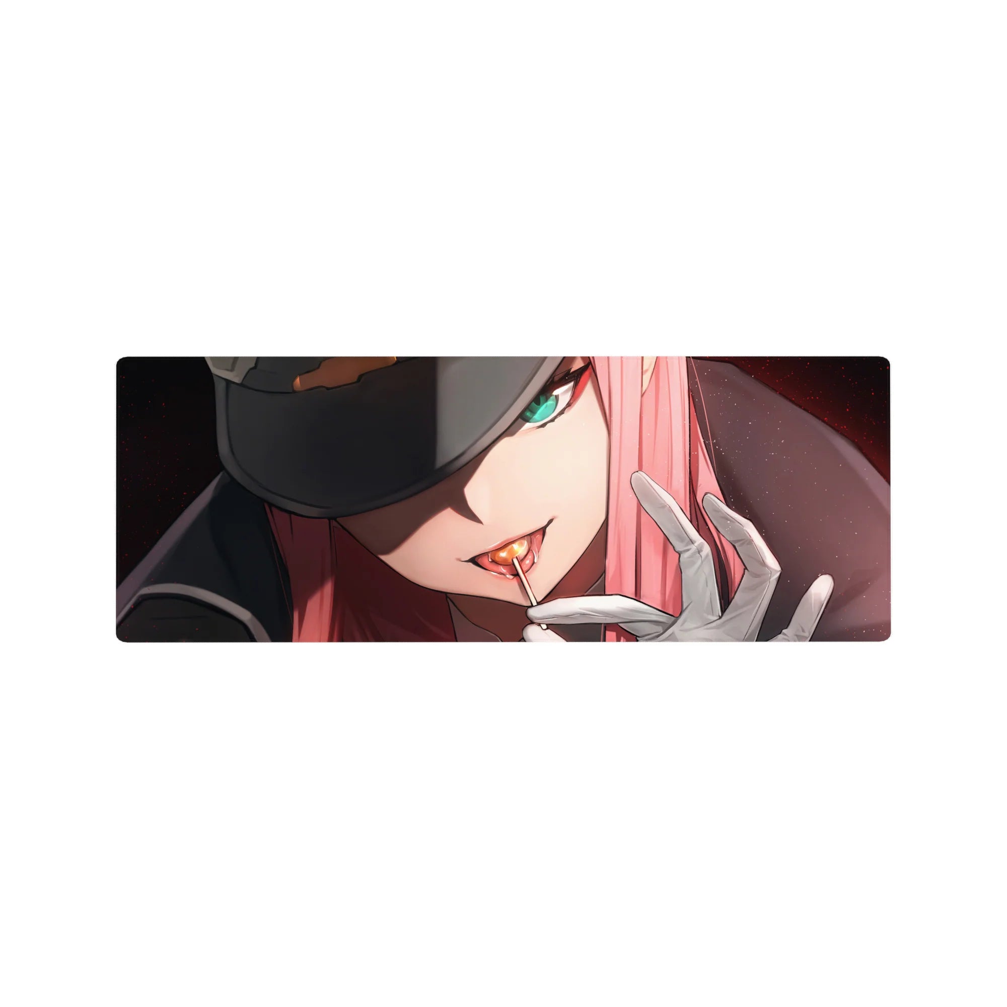 Darling In The Franxx - Anime Mouse Pad and Desk Pad - Commander&#39;s Glare - AniChan