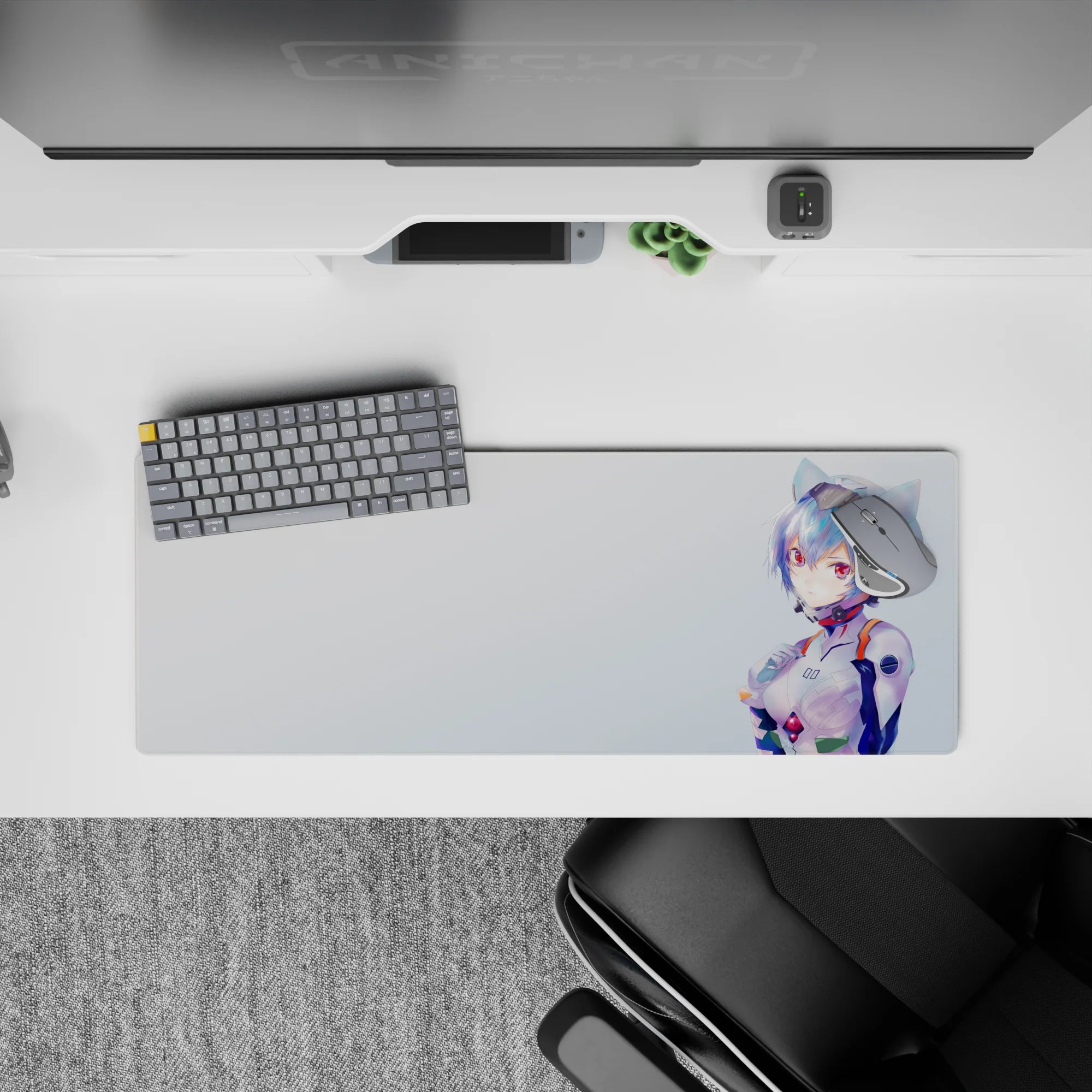 Evangelion - Anime Mouse Pad and Desk Pad - Cyber Reverie - AniChan