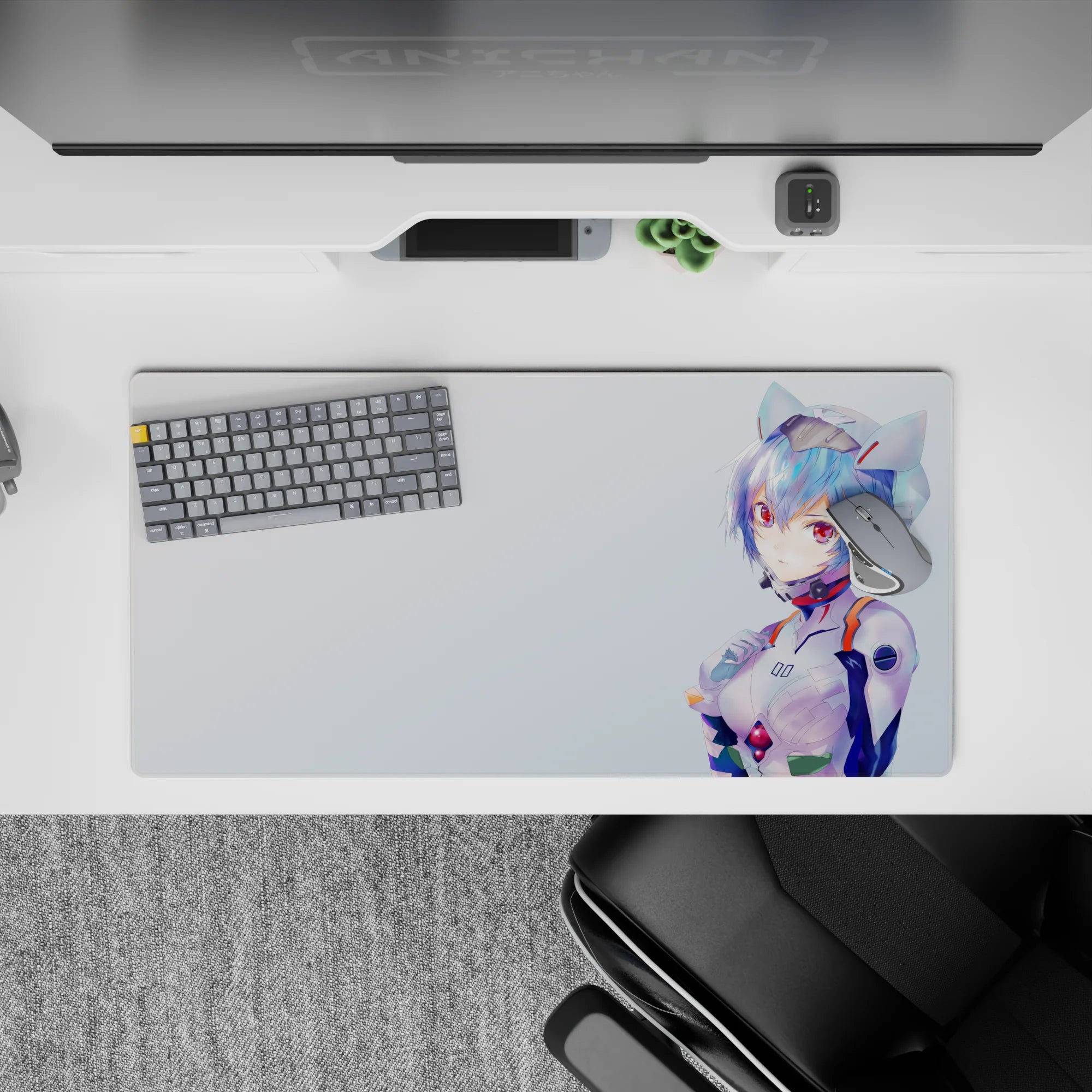 Evangelion - Anime Mouse Pad and Desk Pad - Cyber Reverie - AniChan