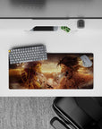 Attack on Titan - Anime Mouse Pad and Desk Pad - Titan War: Eren vs. Reiner - AniChan