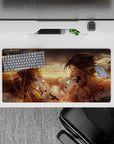 Attack on Titan - Anime Mouse Pad and Desk Pad - Titan War: Eren vs. Reiner - AniChan