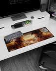 Attack on Titan - Anime Mouse Pad and Desk Pad - Titan War: Eren vs. Reiner - AniChan