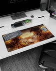 Attack on Titan - Anime Mouse Pad and Desk Pad - Titan War: Eren vs. Reiner - AniChan