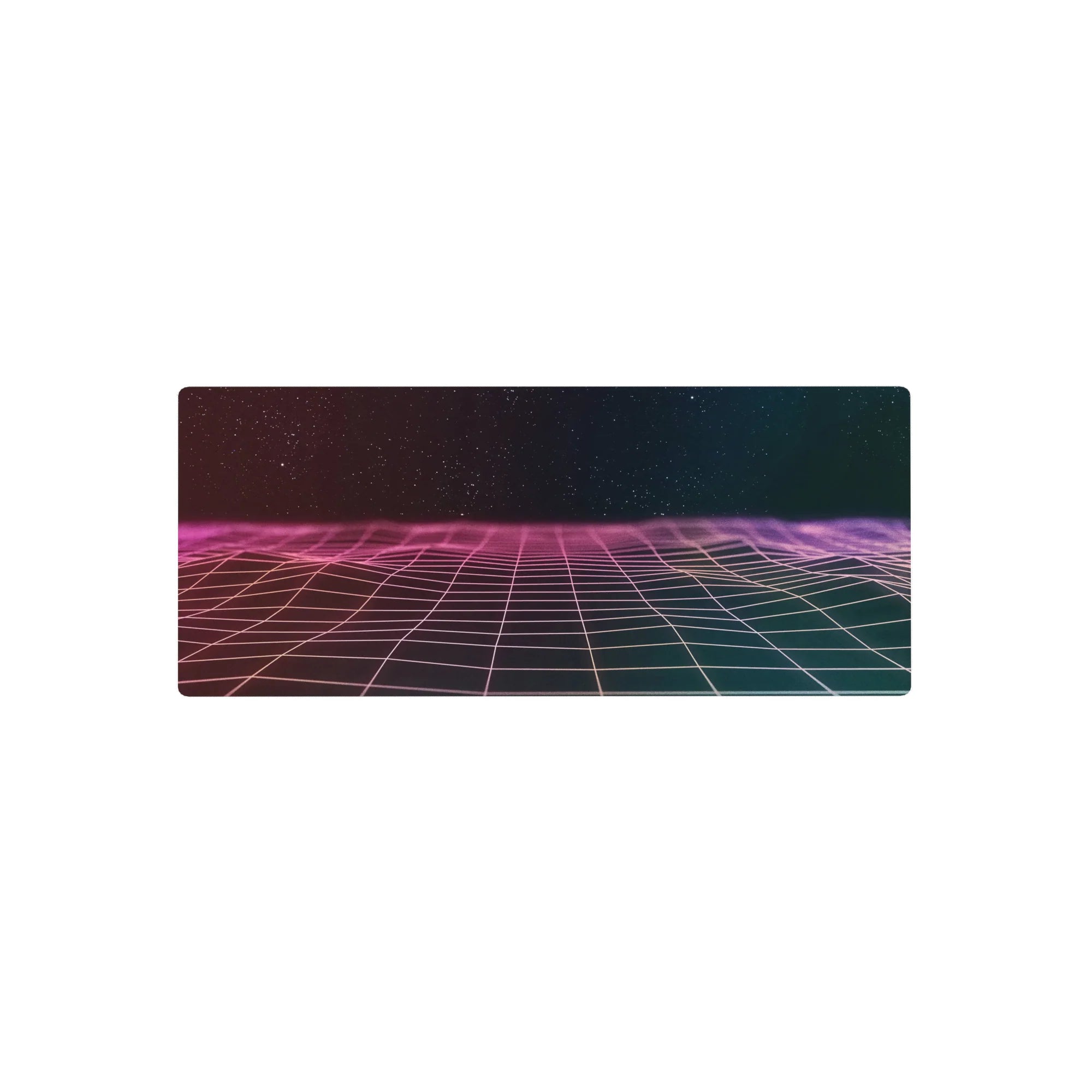 Retrowave - Vaporwave Deskmat | Mousepad | Deskpad - Horizon Grid - AniChan