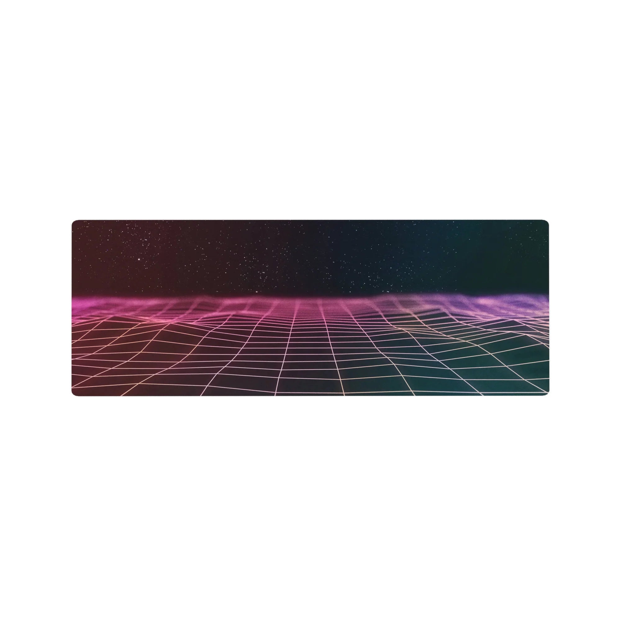 Retrowave - Vaporwave Deskmat | Mousepad | Deskpad - Horizon Grid - AniChan