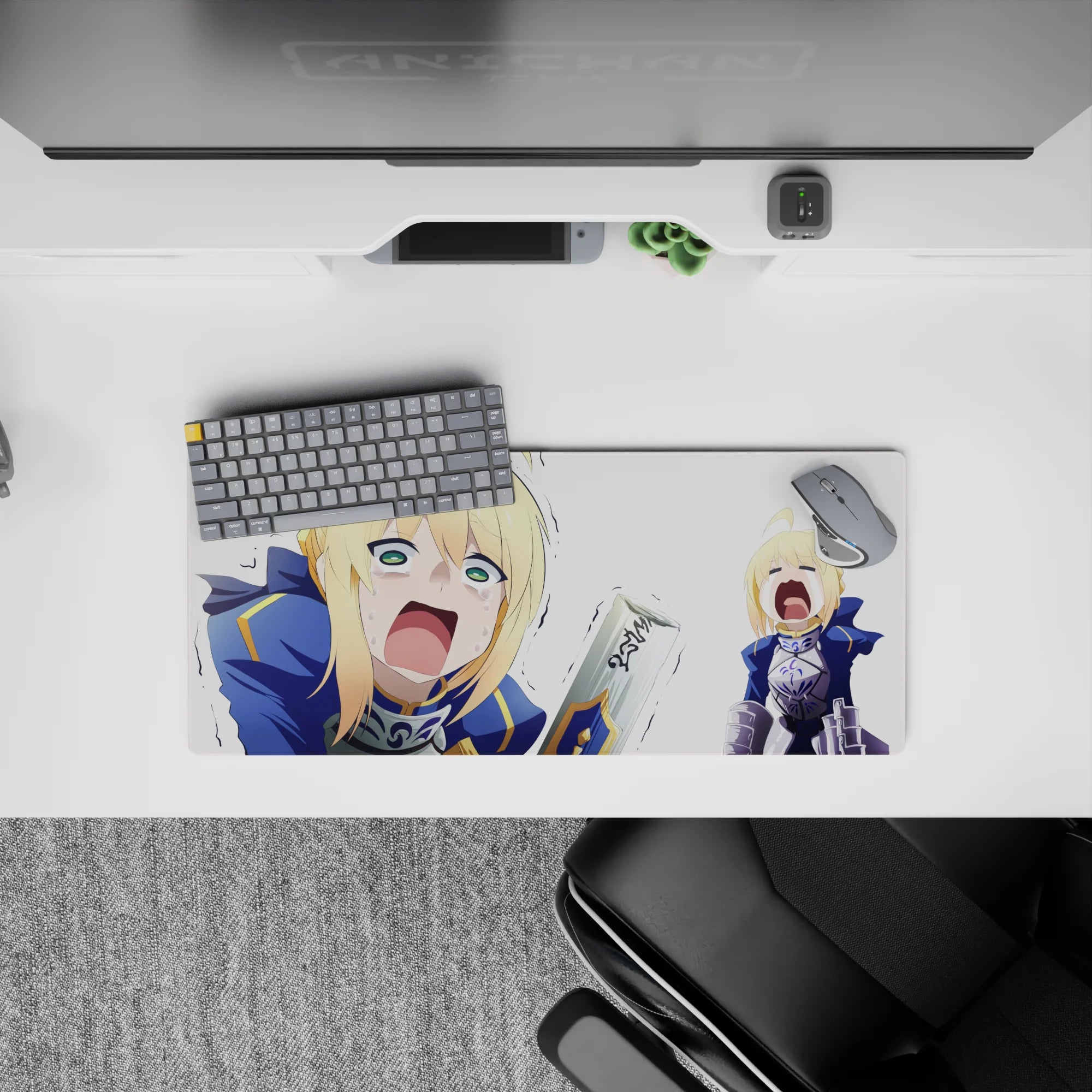 Fate Grand Order Deskmat | Mousepad | Deskpad - Crying Heroic Panic - AniChan