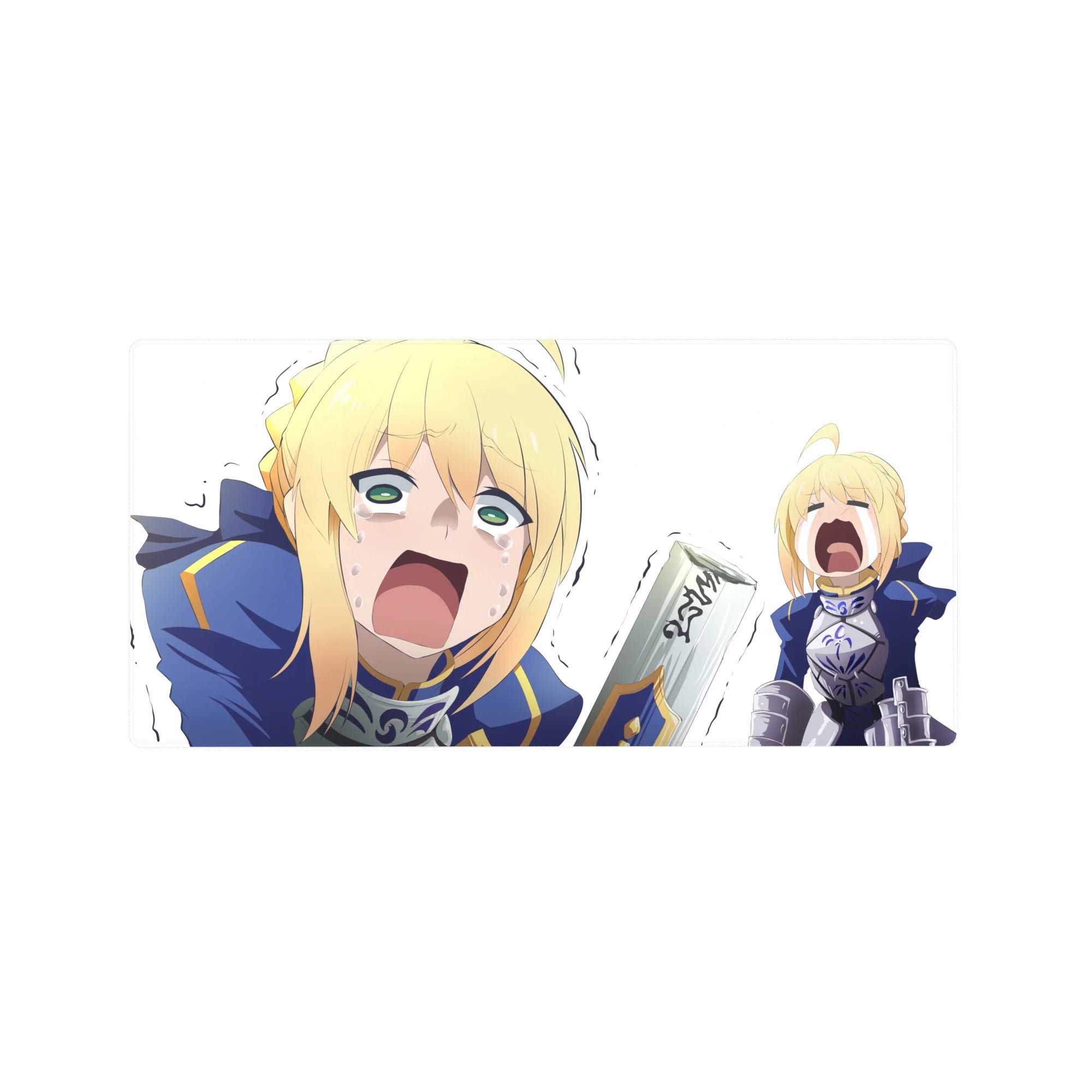 Fate Grand Order Deskmat | Mousepad | Deskpad - Crying Heroic Panic - AniChan