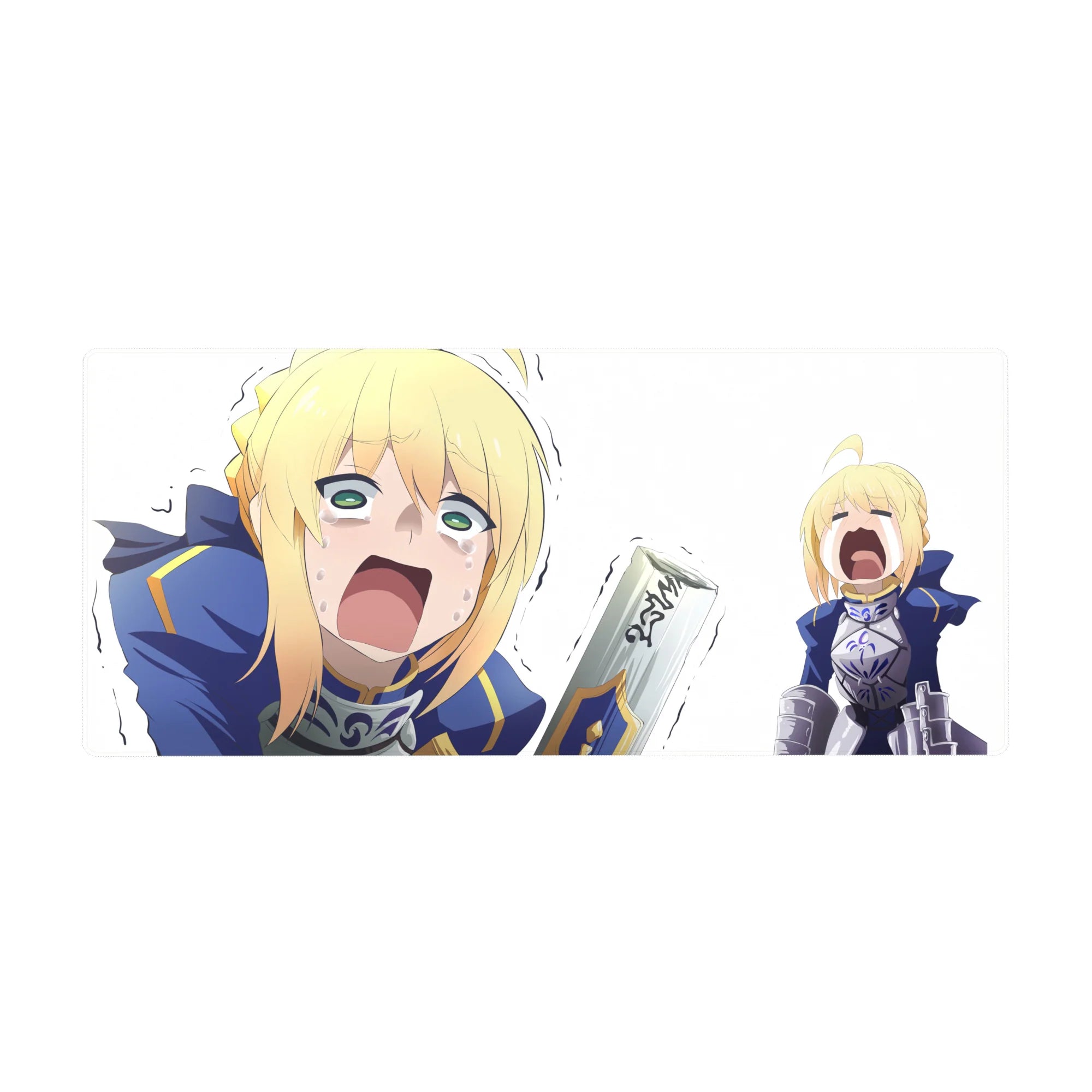 Fate Grand Order Deskmat | Mousepad | Deskpad - Crying Heroic Panic - AniChan