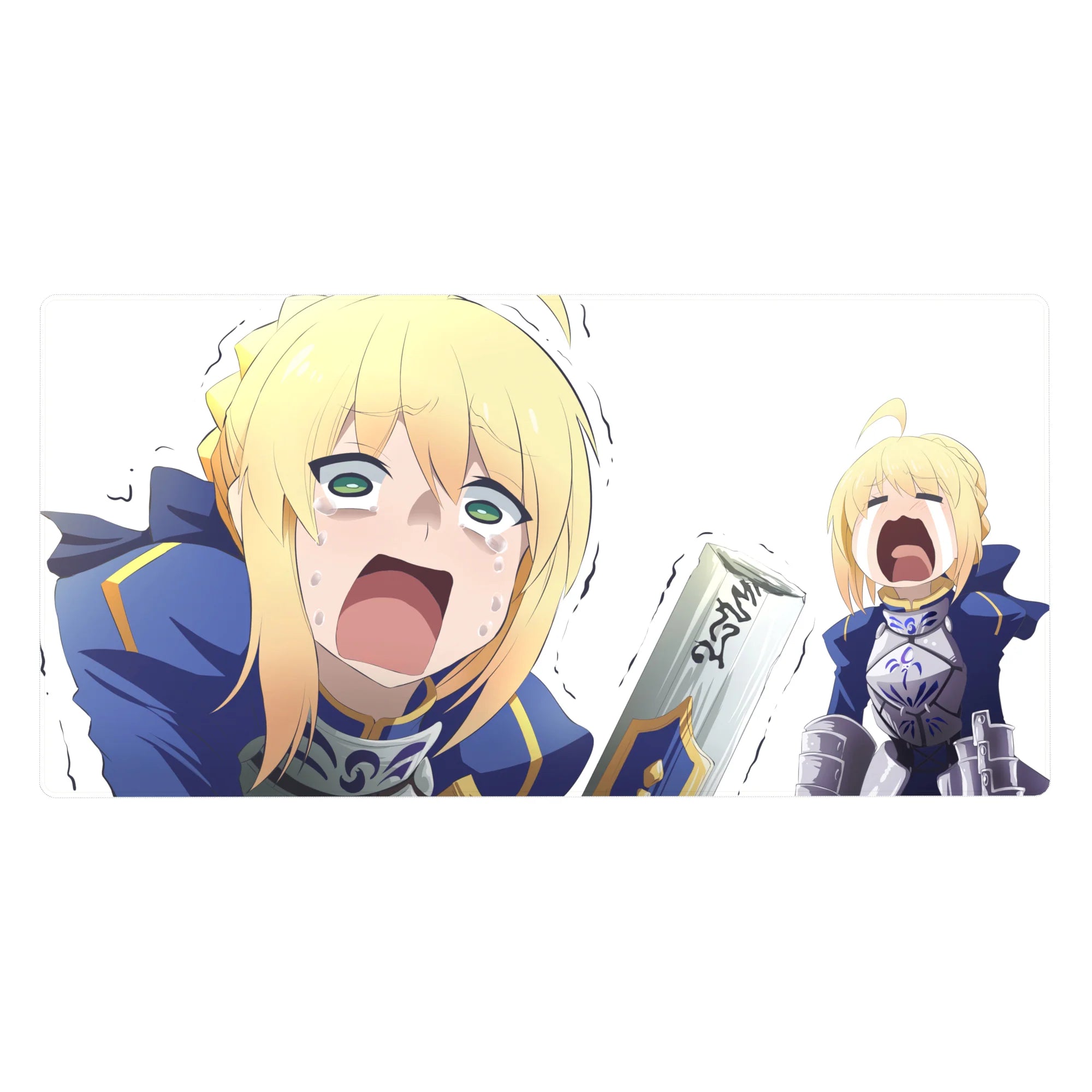 Fate Grand Order Deskmat | Mousepad | Deskpad - Crying Heroic Panic - AniChan