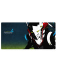 Persona 4 Take-Mikazuchi anime mouse pad, 32x16 inches, featuring neon eyes and electric focus for an intense desk vibe.