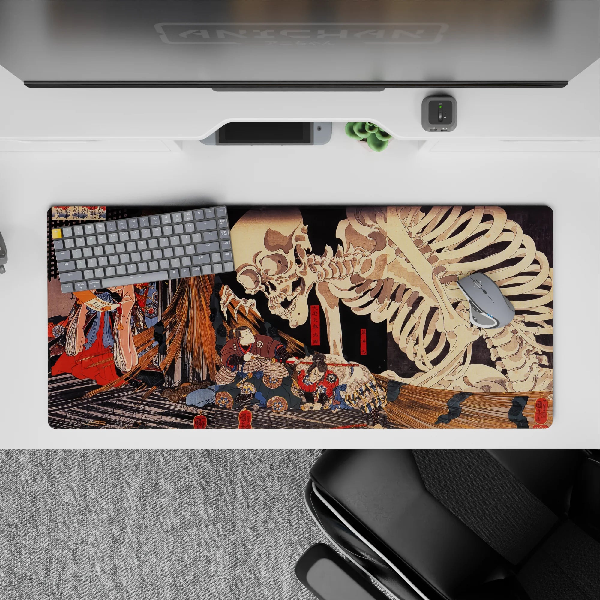 Zen-Japan Deskmat | Mousepad | Deskpad - Yokai Showdown - AniChan