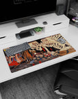 Zen-Japan Deskmat | Mousepad | Deskpad - Yokai Showdown - AniChan