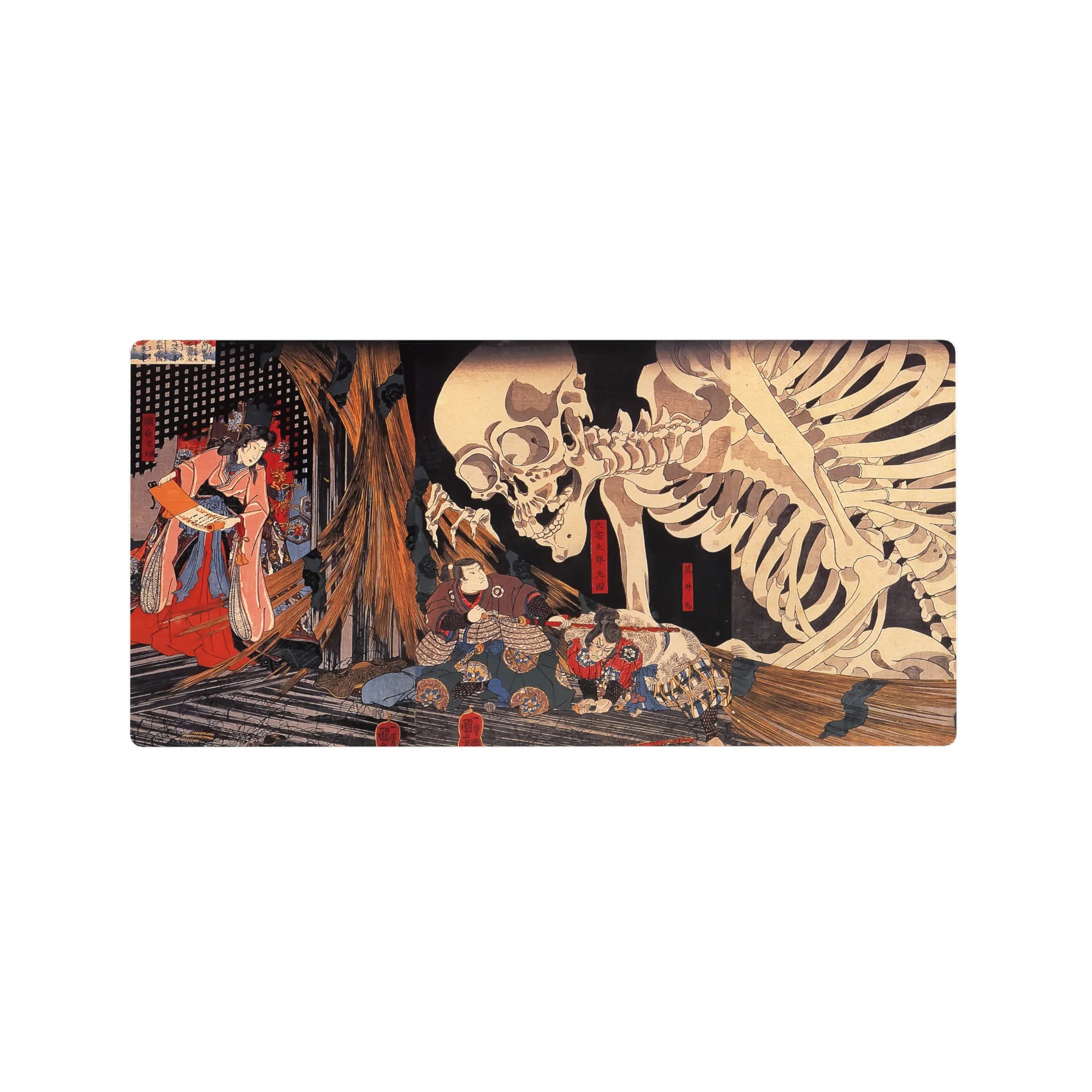 Zen-Japan Deskmat | Mousepad | Deskpad - Yokai Showdown - AniChan