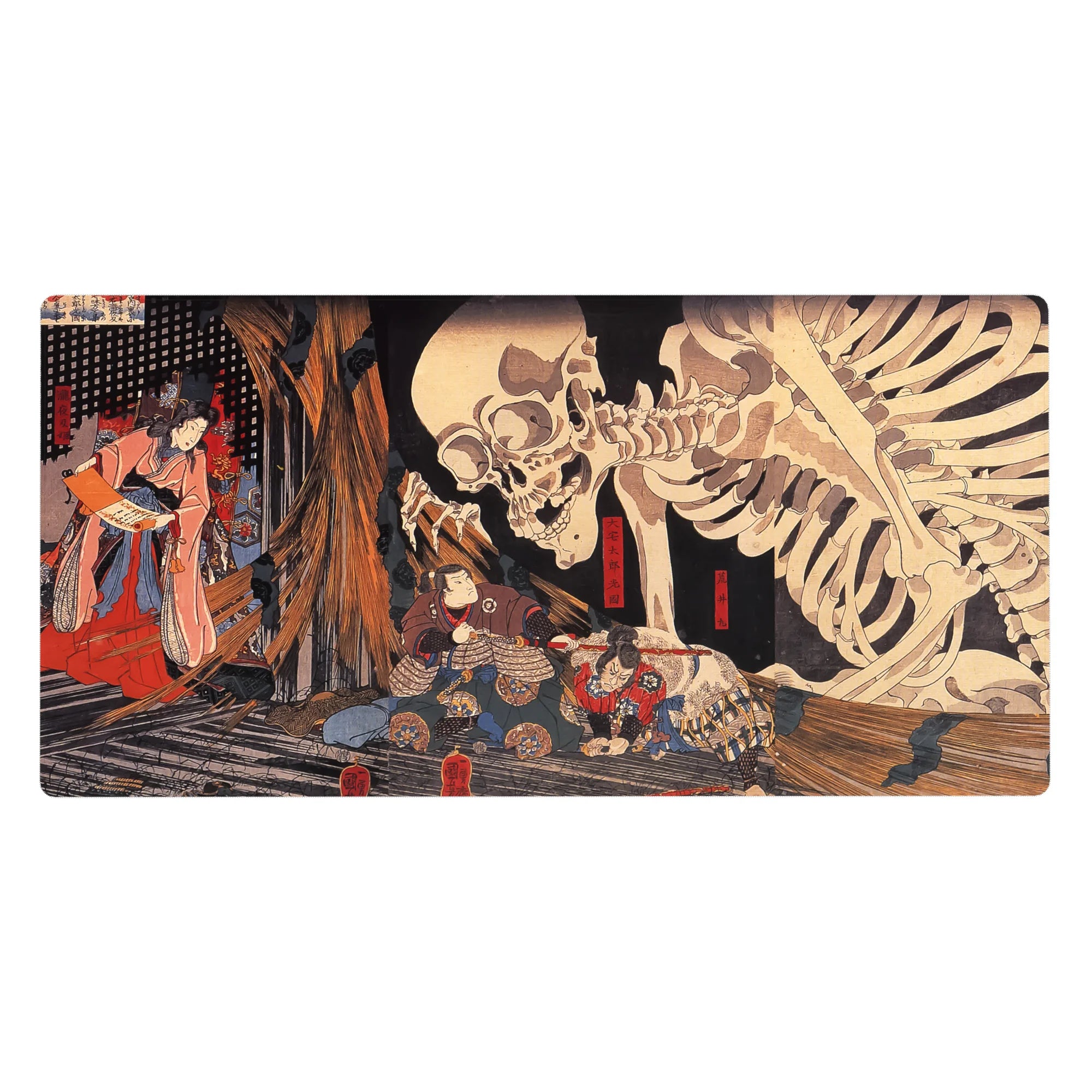 Zen-Japan Deskmat | Mousepad | Deskpad - Yokai Showdown - AniChan